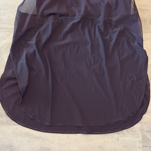 Lululemon Bra Top athletic tank/bra sports bra & over shirt purple EUC Size 8 - Picture 5 of 11